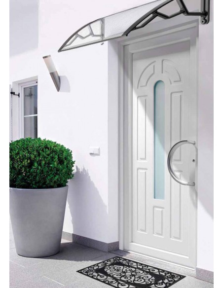 zerbino pvc 595x395x9mm Nero