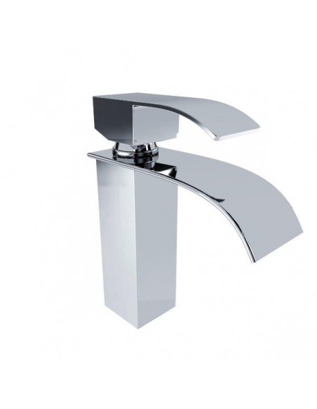 RUBINETTO MISCELATORE LAVABO CURVO