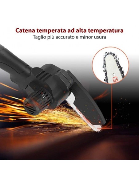 POTATORE PORTATILE CON 2 BATTERIE