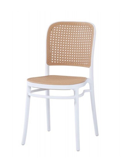 SEDIA IN POLIPROPILENE BIANCA MOD. ADA