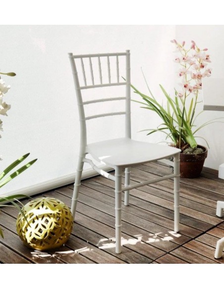 SEDIA IN POLIPROPILENE NERA MOD. Linda