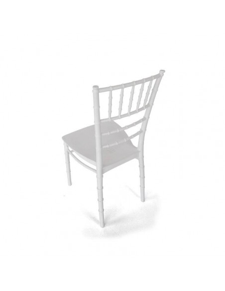 SEDIA IN POLIPROPILENE BIANCO MOD. Linda
