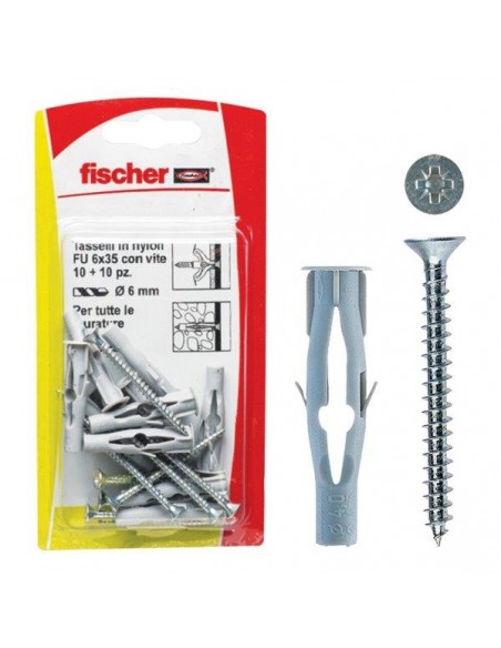 TASSELLI FISCHER FU  6X35VK"BLISTER