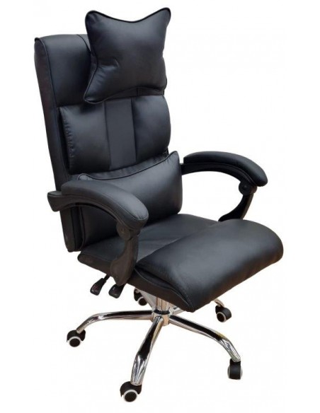 POLTRONA UFFICIO LEO NERO