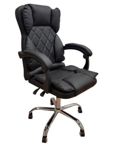 POLTRONA UFFICIO MILO NERO