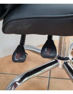 POLTRONA UFFICIO LEO NERO 2