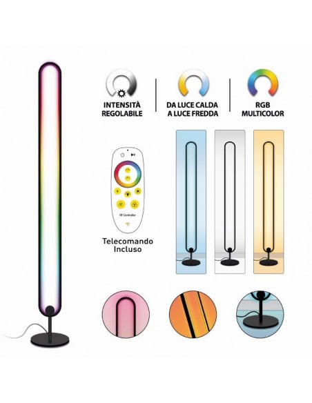 LAMPADA D'ATMOSFERA RGB-CCT ALLUMINIO