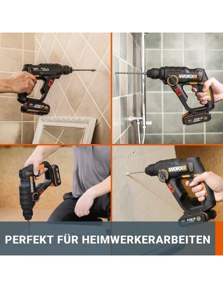 TRAPANO TASSELLATORE 2 BATTERIE 20V-LITHIUM