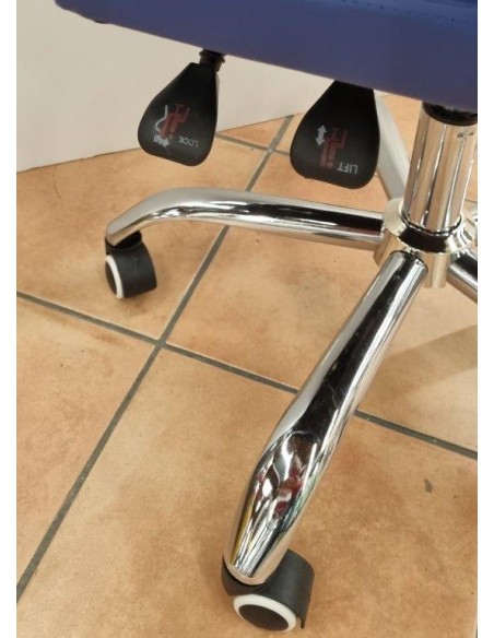 POLTRONA UFFICIO MILO BLU