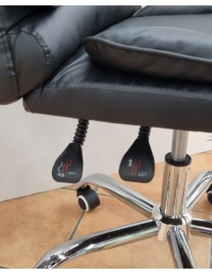 POLTRONA UFFICIO MILO NERO 2