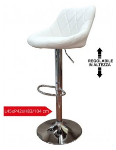 SGABELLO TWIST BIANCO 2