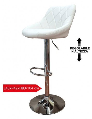 SGABELLO TWIST BIANCO SGABELLO TWIST BIANCO