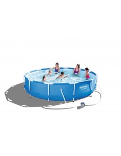 PISCINA TONDA STEEL PRO...