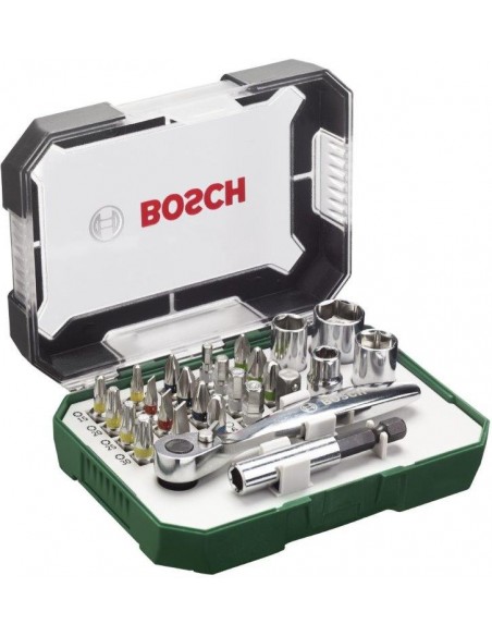 SET INSERTI PER AVVITARE 26PZ CON CRICCHETTO BOSCH