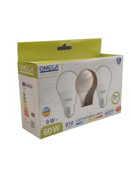 SET 3 LAMPADINE A LED “OMEGA”