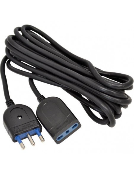 PROLUNGA 5MT 2P+T 10/16A NERO