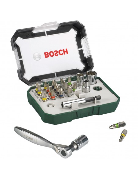 SET INSERTI PER AVVITARE 26PZ CON CRICCHETTO BOSCH