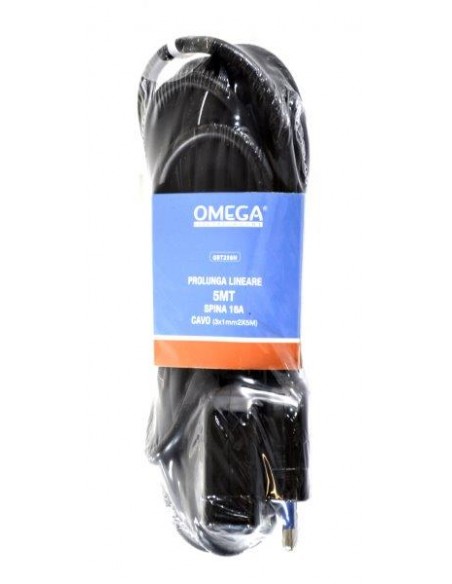 PROLUNGA 5MT 2P+T 10/16A NERO