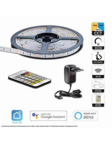 KIT STRISCIA A LED WI-FI 5MT KIT STRISCIA A LED WI-FI 5MT