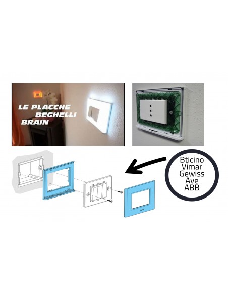 PLACCA BRAIN CLASSIC BIANCA