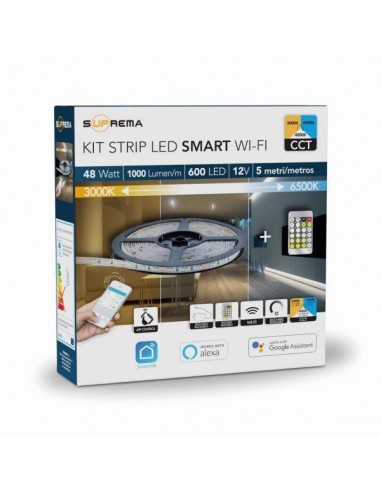 KIT STRISCIA A LED WI-FI 5MT KIT STRISCIA A LED WI-FI 5MT