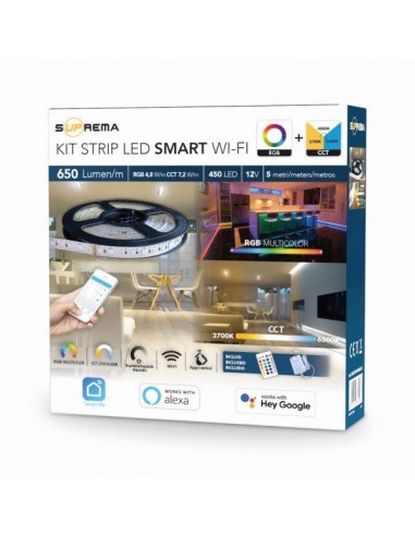 KIT STRISCIA A LED WI-FI 5MT KIT STRISCIA A LED WI-FI 5MT