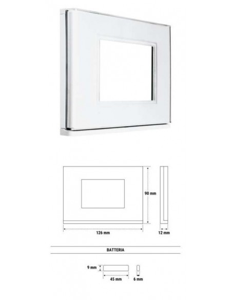 PLACCA BRAIN CLASSIC BIANCA