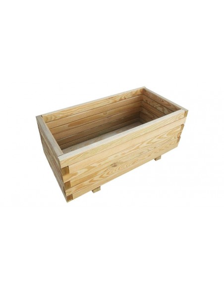 FIORIERA IN LEGNO 80X40X33 CM