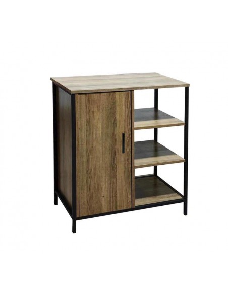 MOBILE INDUSTRIAL 1 ANTA 3 RIPIANI 70X35X80H QUERCIA