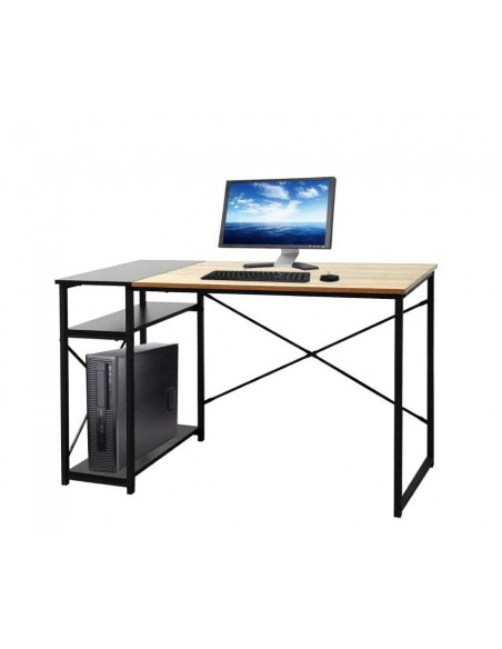 PORTA PC INDUSTRIAL 120X55X75H QUERCIA