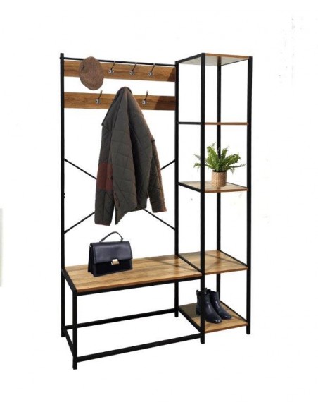 MOBILE INGRESSO INDUSTRIAL 110X40X180H QUERCIA