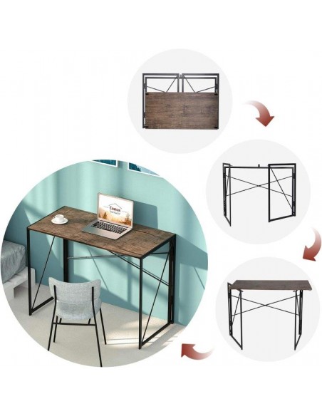 PORTA PC PIEGHEVOLE INDUSTRIAL 110X55X75H QUERCIA