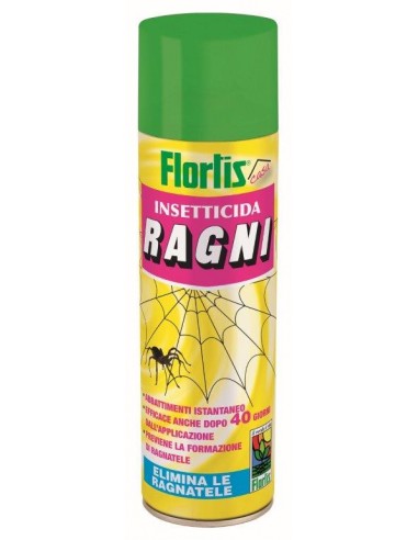 INSETTICIDA FLORTIS RAGNI SPRAY ml400 INSETTICIDA FLORTIS RAGNI SPRAY ml400
