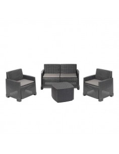 SET COMO DIVANO A 2 POSTI +...