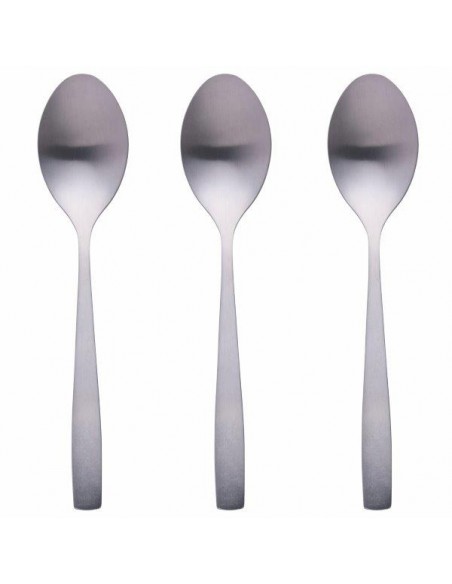 MANHATTAN SET 3CUCCHIAI ACCIAIO SATINATO