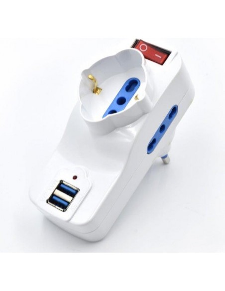 ADATTATORE TRIPLO UNIVERSALE