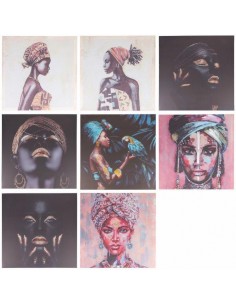 TELA DIPINTA 40X40 AFRIKAN...