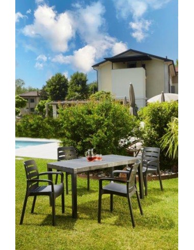 "SUMATRA" TAVOLO EFFETTO LEGNO... "SUMATRA" TAVOLO EFFETTO LEGNO...