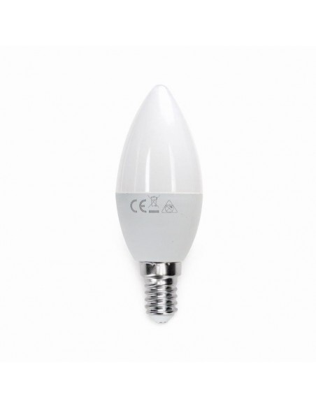 LAMPADINA A LED OLIVA E14 C37 6W LUCE CALDA 5PZ
