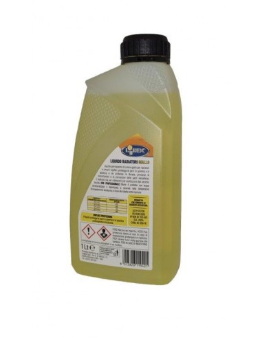 LIQUIDO RADIATORI LUBEX GIALLO PURO 1 LT ANTIFREEZE