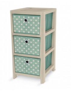 CASSETTIERA DECORATA - SHABBY