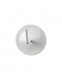 2 GANCI ADESIVI FERRO BIANCO