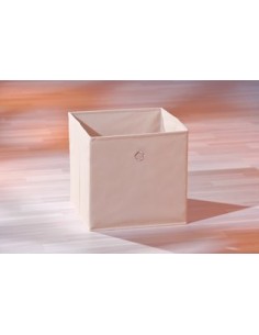 CESTINO CUBO BEIGE 2