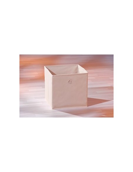 CESTINO CUBO BEIGE