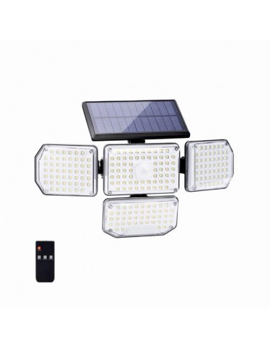 FARO APPLIQUE SOLARE A PARETE 360° IP65 FARO APPLIQUE SOLARE A PARETE 360° IP65