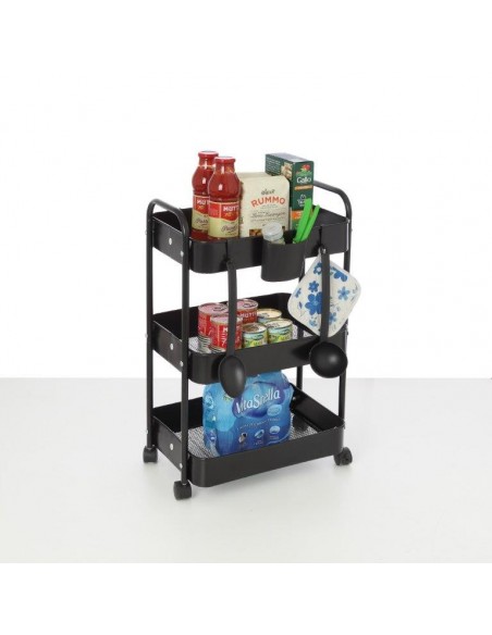 CARRELLO IN METALLO 3 RIPIANI "SPACE"