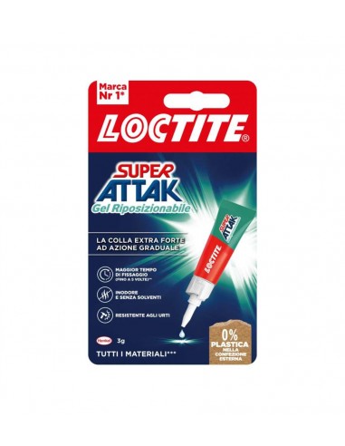 LOCTITE SUPER ATTAK RIPOSIZIONABILE GEL GR.3