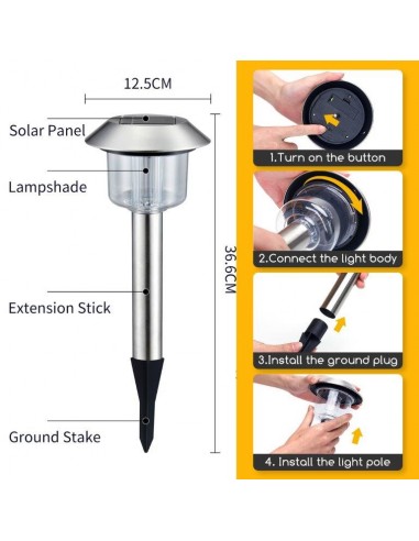 LAMPIONCINO SEGNAPASSI LED 0,08W LAMPIONCINO SEGNAPASSI LED 0,08W