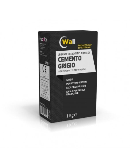 WALL CEMENTO POLVERE GRIGIO 1 KG