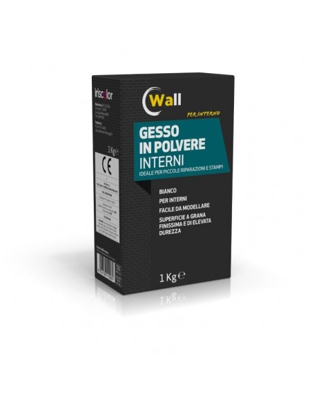 WALL GESSO POLVERE X INTERNI 1 KG